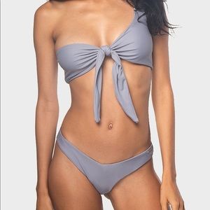 Blackbough grey bikini set